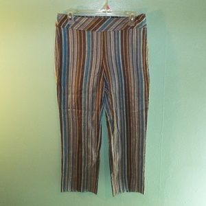 Akris Punto 100% silk carpi pants